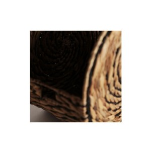 Set 2 Cestos BLAIR, Fibra Natural / Negro, Natural - Kodu... 2