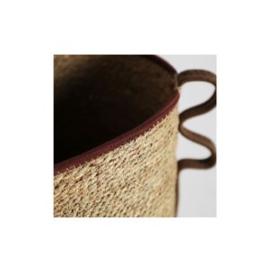 Set 2 Cestos WICA, Fibra Natural / Negro, Natural - Kodu... 2