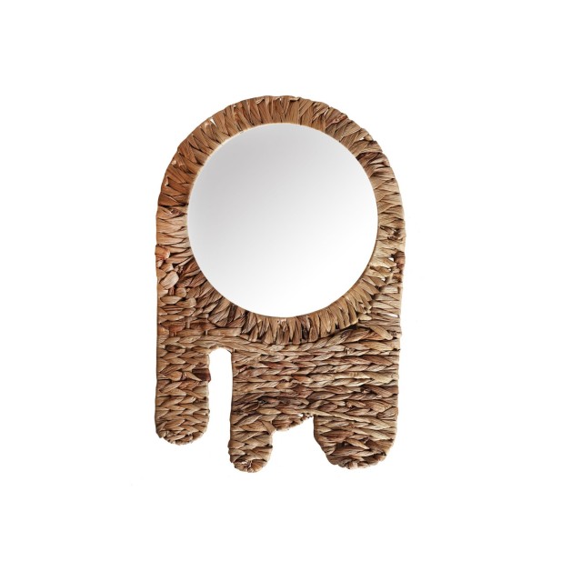 Espejo BLAIR, Paja / Marrón - Kodu...