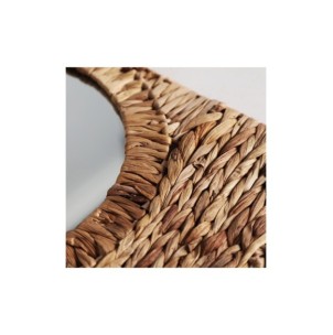 Espejo BLAIR, Paja / Marrón - Kodu Home Design 2