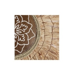 Decoración de Pared KASSES, Fibra Natural / Marrón - Kodu... 2