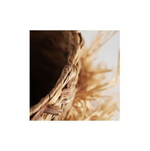Cesto KASSES, Fibra Natural / Marrón - Kodu Home Design 2