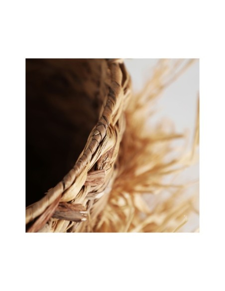 Cesto KASSES, Fibra Natural / Marrón - Kodu Home Design