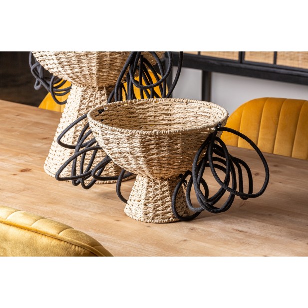 Set 2 Cestos WICA, Fibra Natural /...