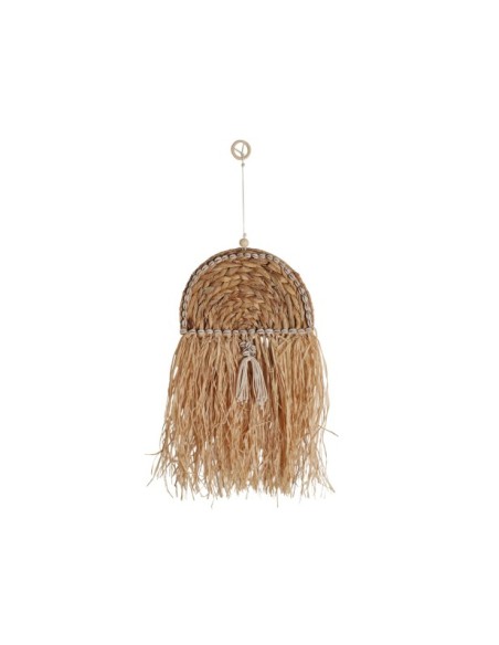 Decoración de Pared KASSES, Fibra Natural / Marrón - Kodu Home Design