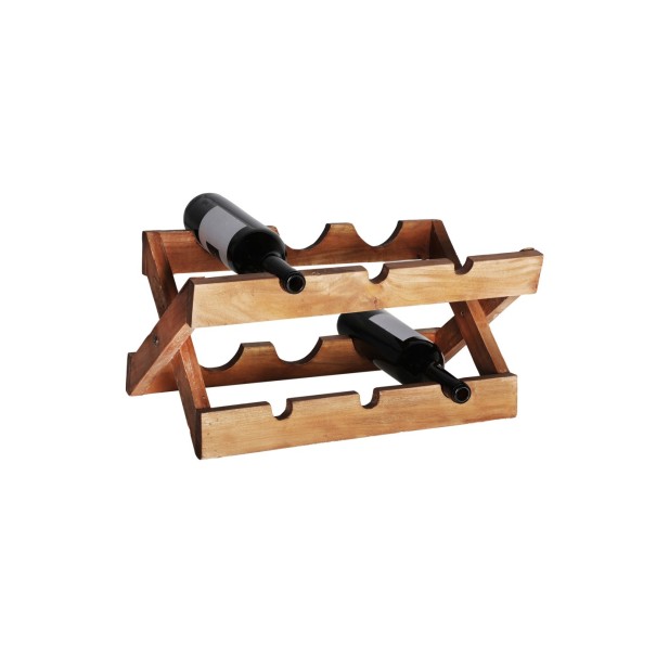 Botellero AKVIRAN, Caoba / Marrón -...