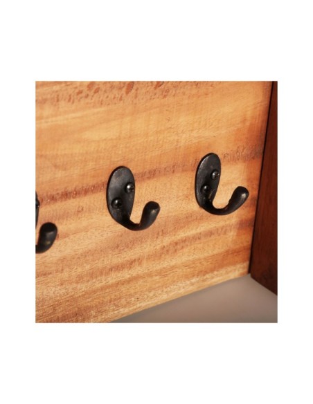 Perchero AKVIRAN, Caoba / Marrón - Kodu Home Design