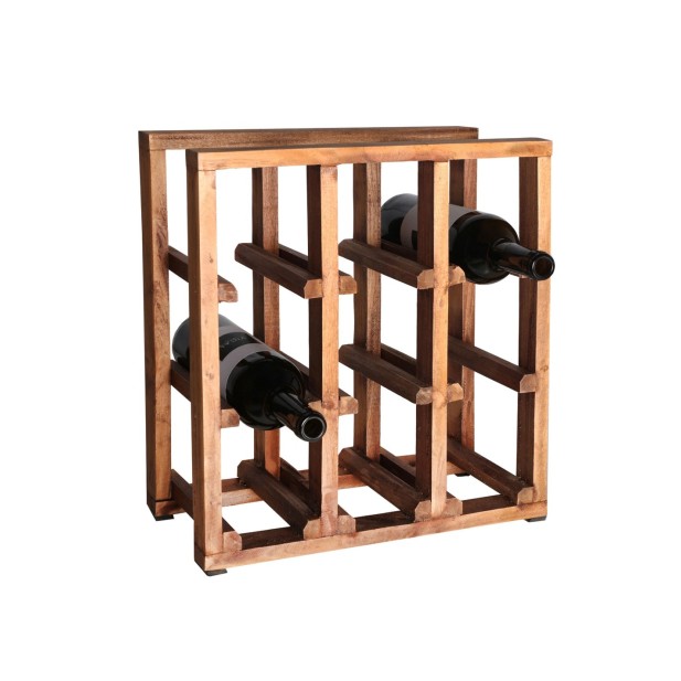 Botellero AKVIRAN, Caoba / Marrón -...