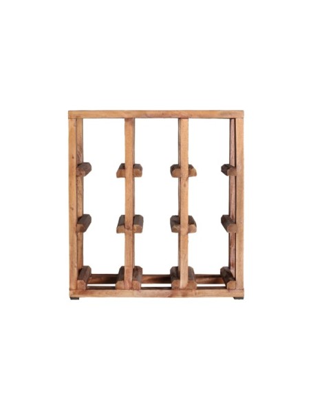 Botellero AKVIRAN, Caoba / Marrón - Kodu Home Design