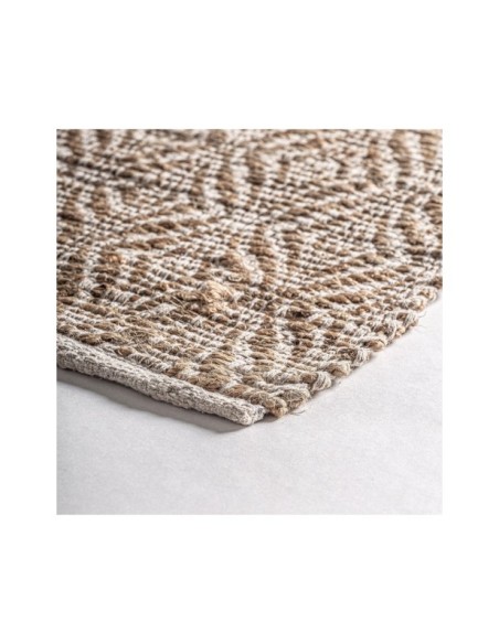 Alfombra ALIENA 200x310 cm, Yute / Marrón - Kodu Home Design