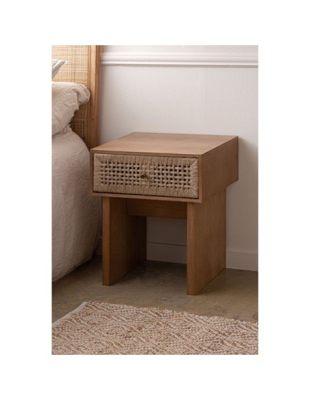 Alfombra ALIENA 200x310 cm, Yute / Marrón - Kodu Home Design