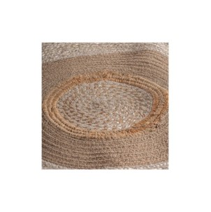 Alfombra ELA 220x220 cm, Yute / Marrón - Kodu Home Design 2