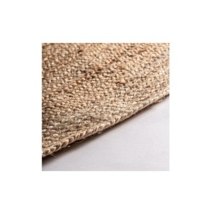 Alfombra EBBA 182x182 cm, Yute / Marrón - Kodu Home Design 2