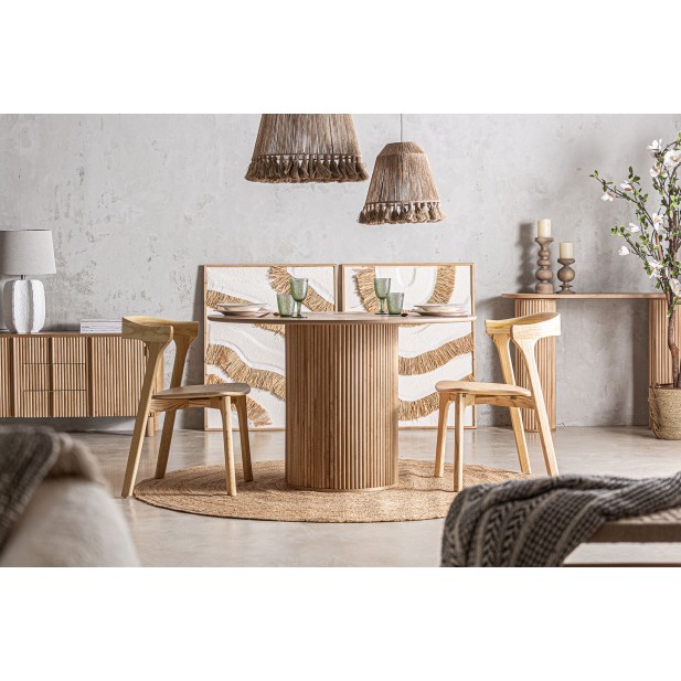 Alfombra EBBA 182x182 cm, Yute /...