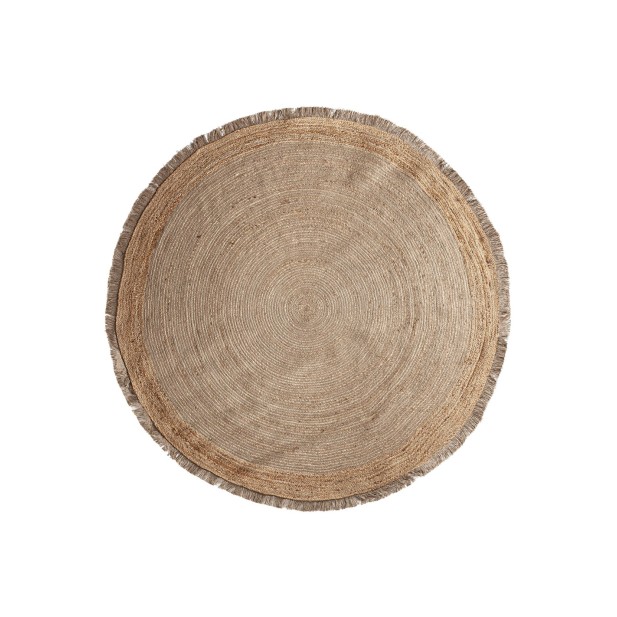 Alfombra EDNA 220x220 cm, Yute /...