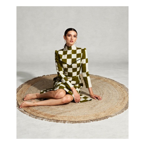 Alfombra EDNA 220x220 cm, Yute /...