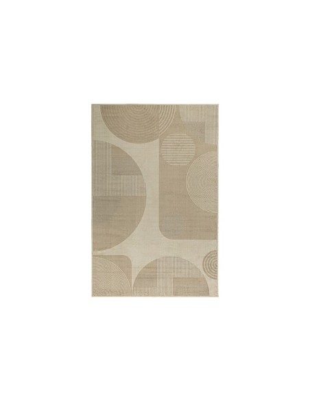 Alfombra IDOIA 300x200 cm, Viscosa / Marrón - Kodu Home Design