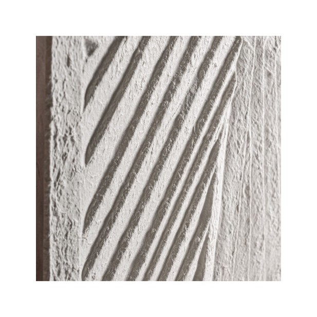 Cuadro NAKAL, Papel Maché / Blanco,...