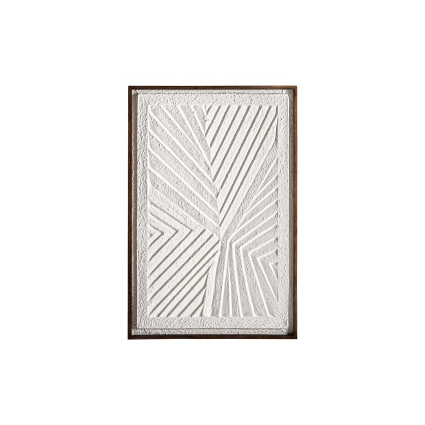 Cuadro NAKAL, Papel Maché / Blanco,...