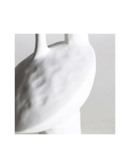 Jarrón BLECK, Cerámica / Blanco - Kodu Home Design