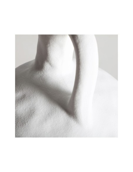 Jarrón BLECK, Cerámica / Blanco - Kodu Home Design