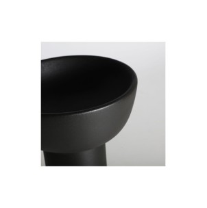 Jarrón GLESSY, Cerámica / Negro - Kodu Home Design 2