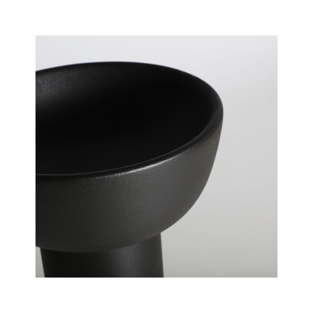 Jarrón GLESSY, Cerámica / Negro -...