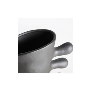 Jarrón GLESSY, Cerámica / Negro - Kodu Home Design 2