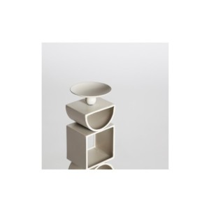 Portavelas GREYLE, Hierro / Blanco Roto - Kodu Home Design 2