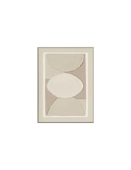 Cuadro VALENTINE, Lienzo / Beige, Marrón Claro - Kodu Home Design