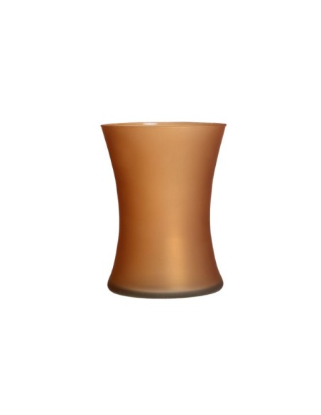 Vaso ELISEA, Vidrio / Naranja - Kodu Home Design