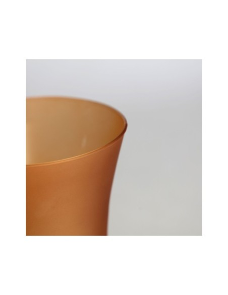 Vaso ELISEA, Vidrio / Naranja - Kodu Home Design