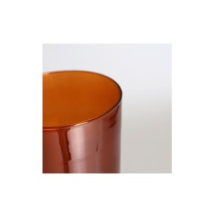 Jarrón KITHA, Vidrio / Naranja - Kodu Home Design 2