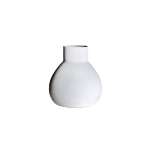 Vaso LALY, Vidrio / Blanco Roto - Kodu Home Design