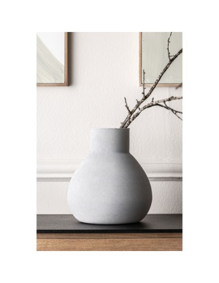 Vaso LALY, Vidrio / Blanco Roto - Kodu Home Design