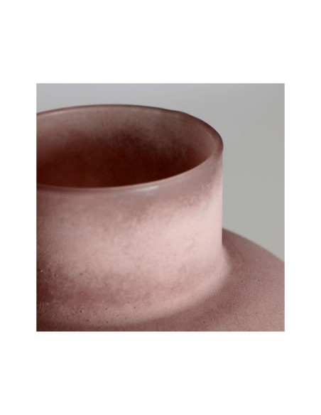 Vaso NAGYE, Vidrio / Morado - Kodu Home Design