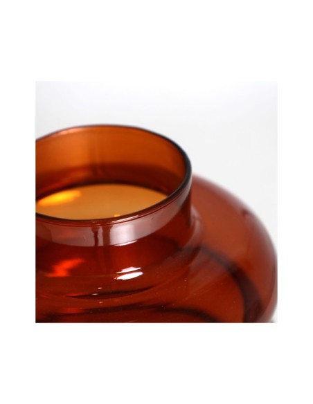 Jarrón KIDHA, Vidrio / Naranja - Kodu Home Design