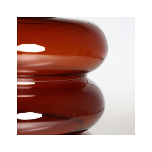 Jarrón KIDHA, Vidrio / Naranja - Kodu...