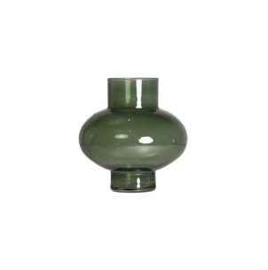 Vaso GHALEA, Vidrio / Verde - Kodu Home Design