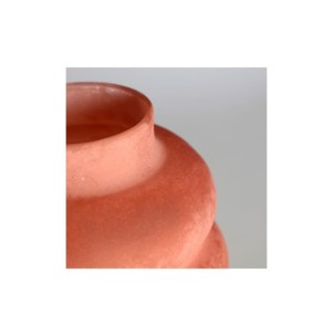 Vaso KIDHA, Vidrio / Naranja - Kodu Home Design 2