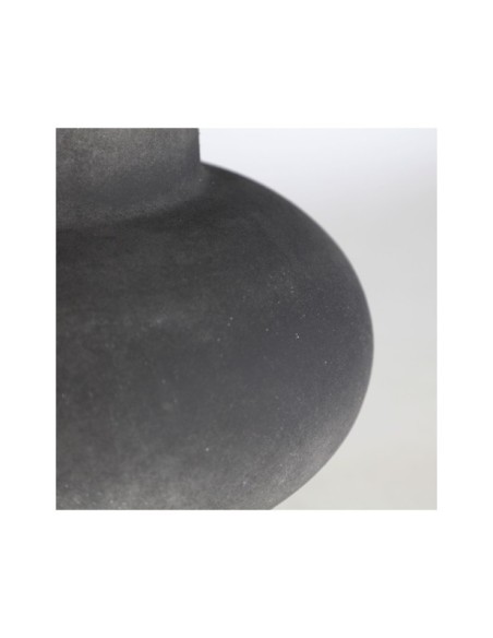 Jarrón GHALEA, Vidrio / Negro - Kodu Home Design