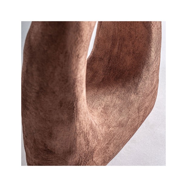 Jarrón MEZIN, Cerámica / Marrón -...