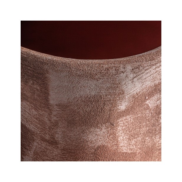 Jarrón MEZIN, Cerámica / Marrón -...