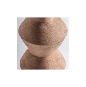 Jarrón NERAC Ø15 cm, Cerámica / Marrón - Kodu Home Design 2