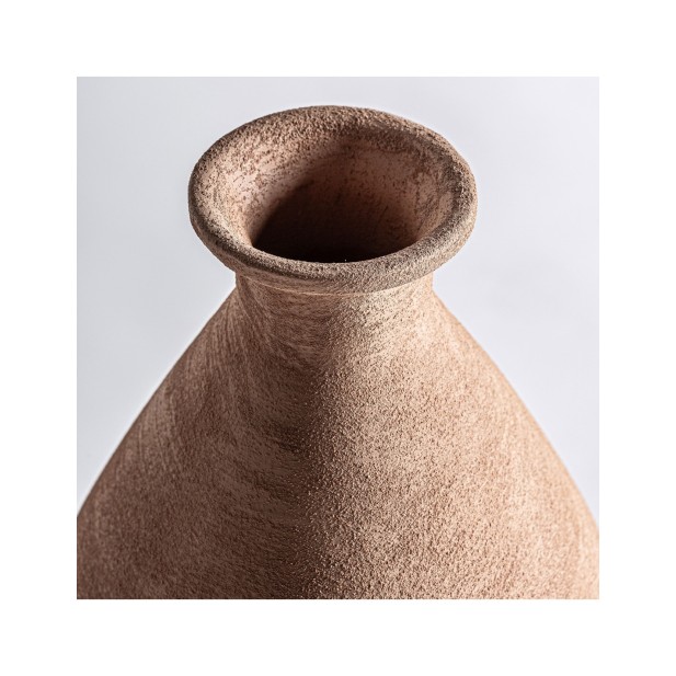 Jarrón NERAC, Cerámica / Marrón -...