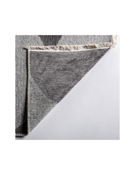 Alfombra CAMILA 230x160 cm, Poliéster / Gris, Beige - Kodu Home Design
