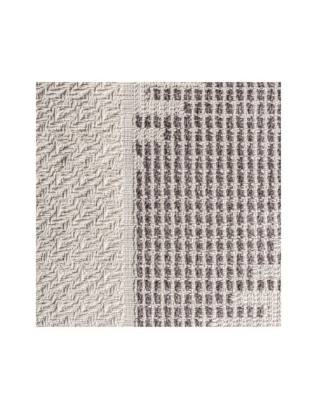 Alfombra PAMELA 230x160 cm, Poliéster / Marrón, Beige - Kodu Home Design