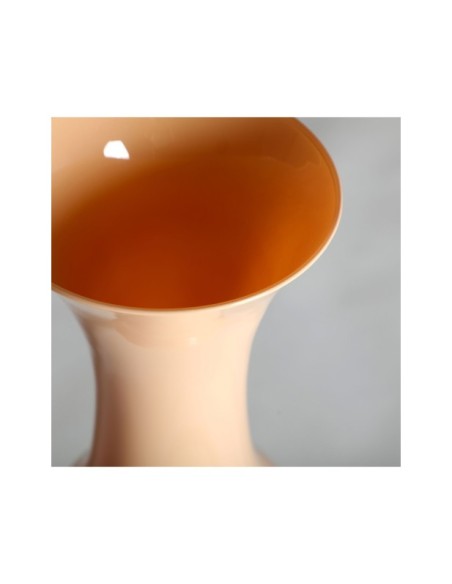 Jarrón MAPI, Vidrio / Crema - Kodu Home Design