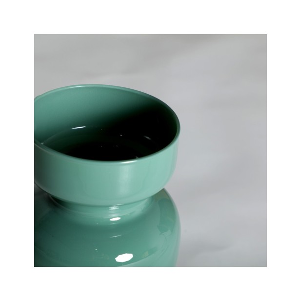Jarrón ASHER, Vidrio / Verde - Kodu...