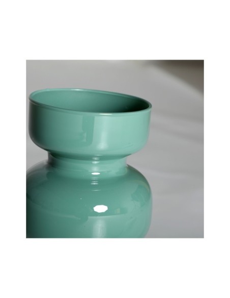 Jarrón ASHER, Vidrio / Verde - Kodu Home Design